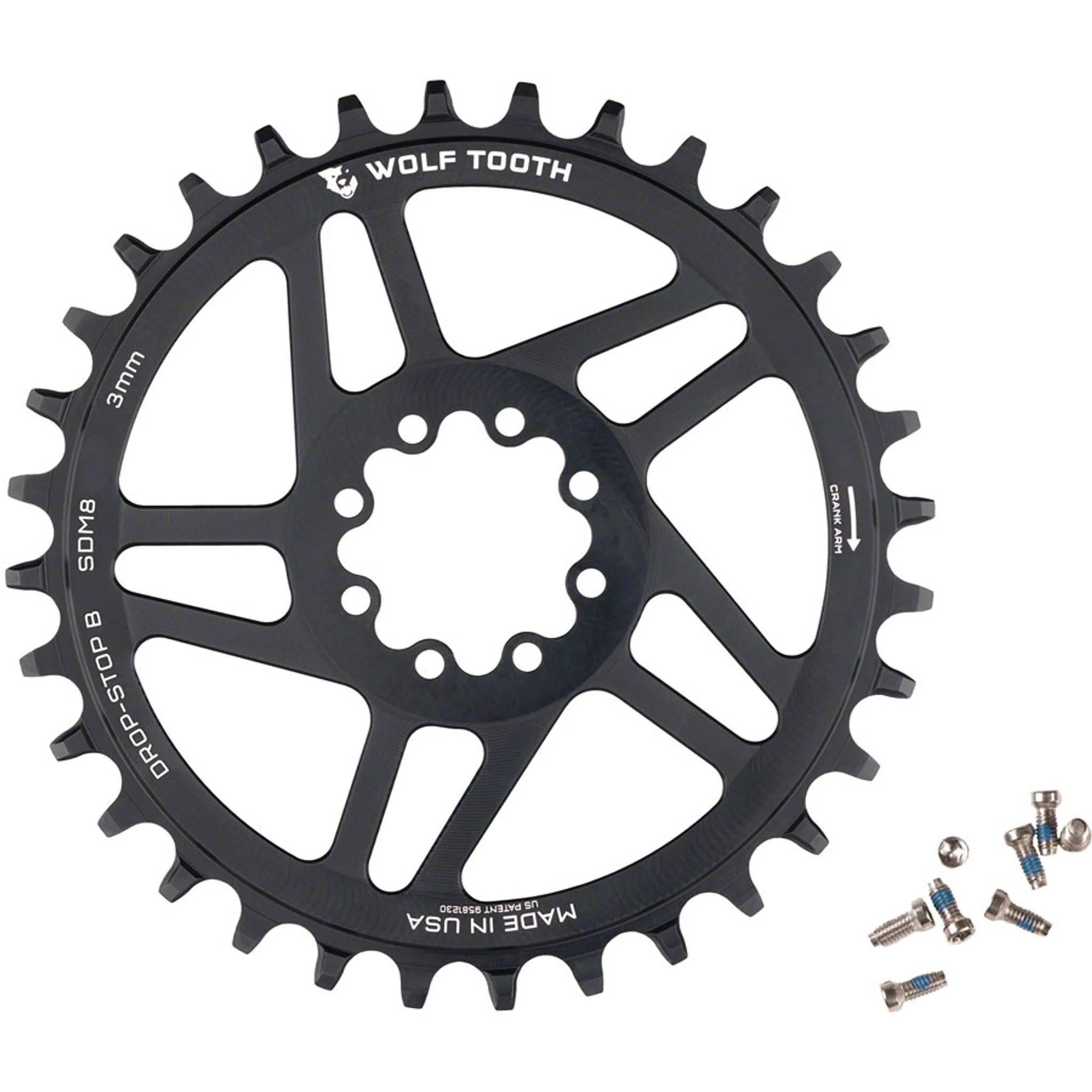 SRAM 8-Bolt Direct Mount Chainrings