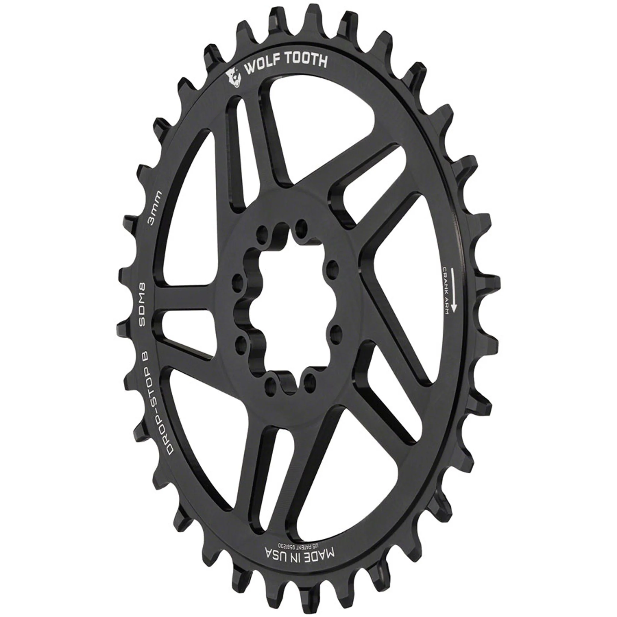SRAM 8-Bolt Direct Mount Chainrings - Image 2