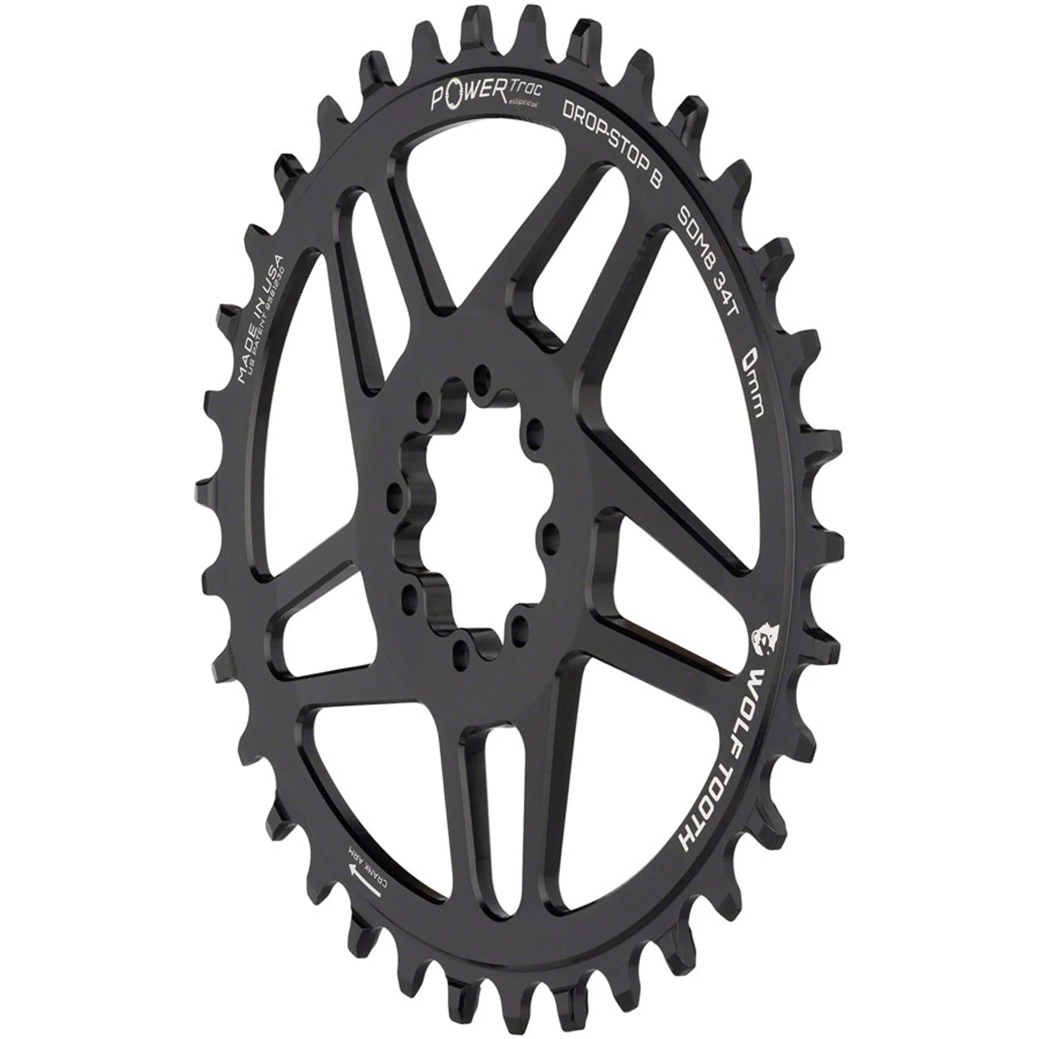 SRAM Elliptical 8-Bolt Direct Mount Chainrings - Image 4