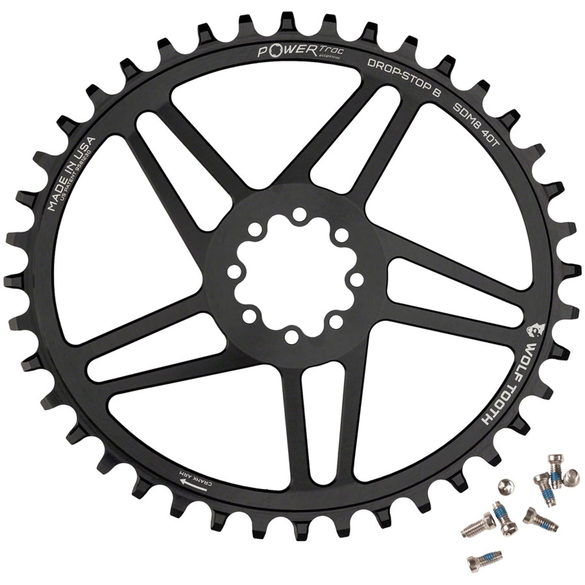 SRAM Elliptical 8-Bolt Direct Mount Chainrings - Image 9