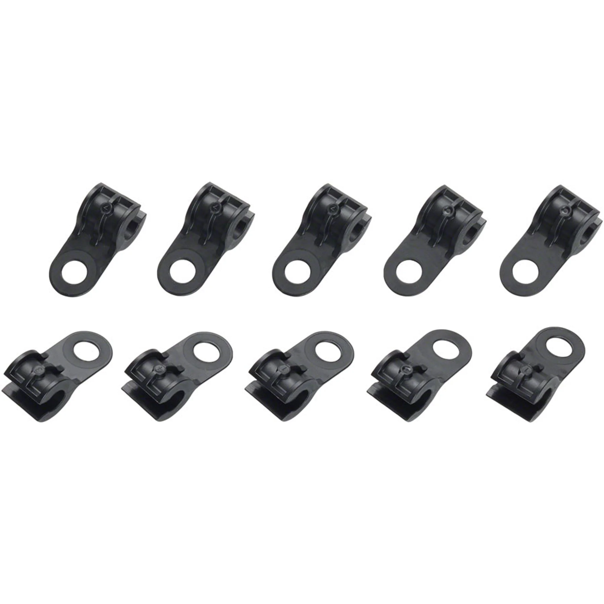 Stealth Brake Line Cable Guide Clips - Stem Integrated, 10 Pcs