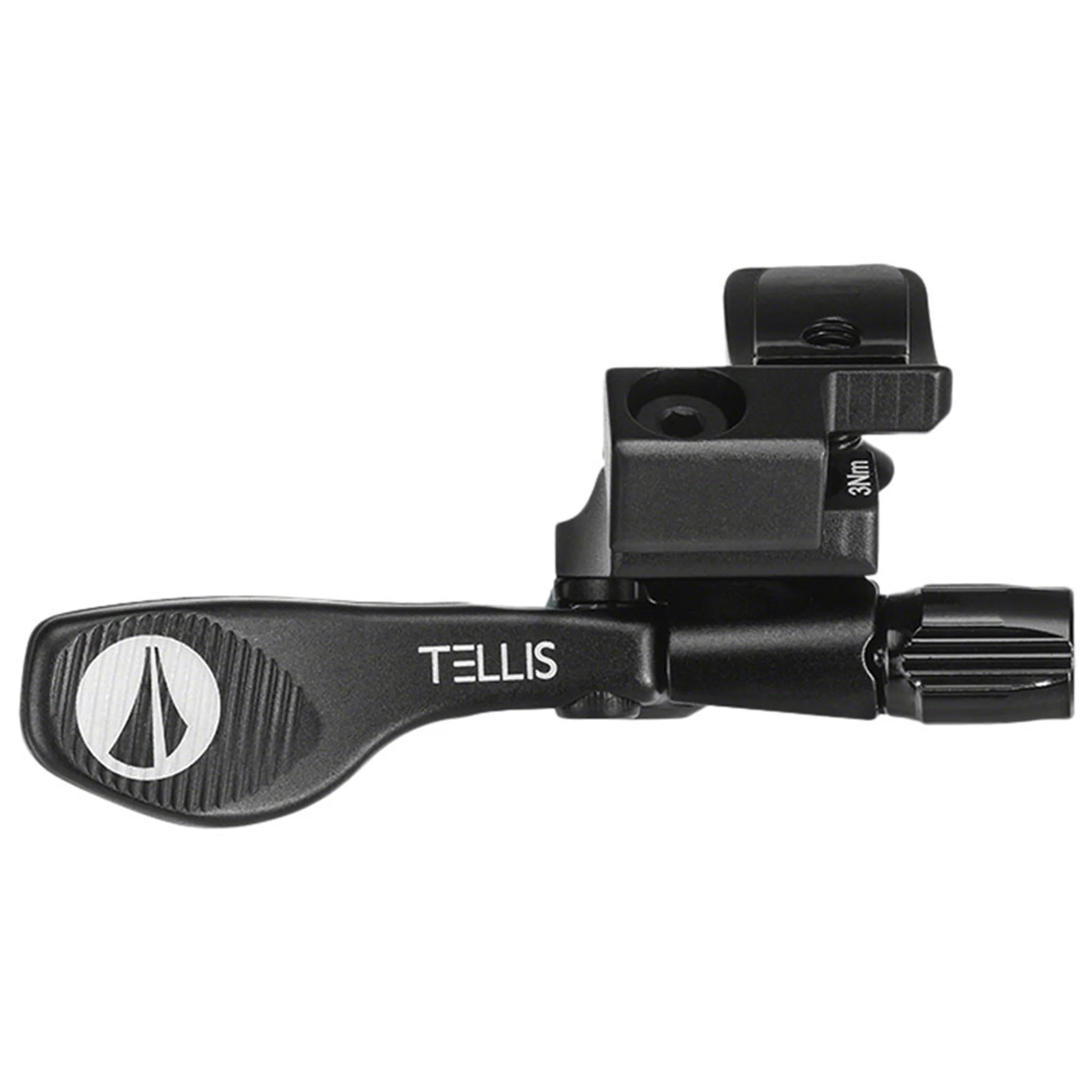 Tellis Dropper Post Remote - Adjustable, I-Spec EV Mount and Hardware, Black
