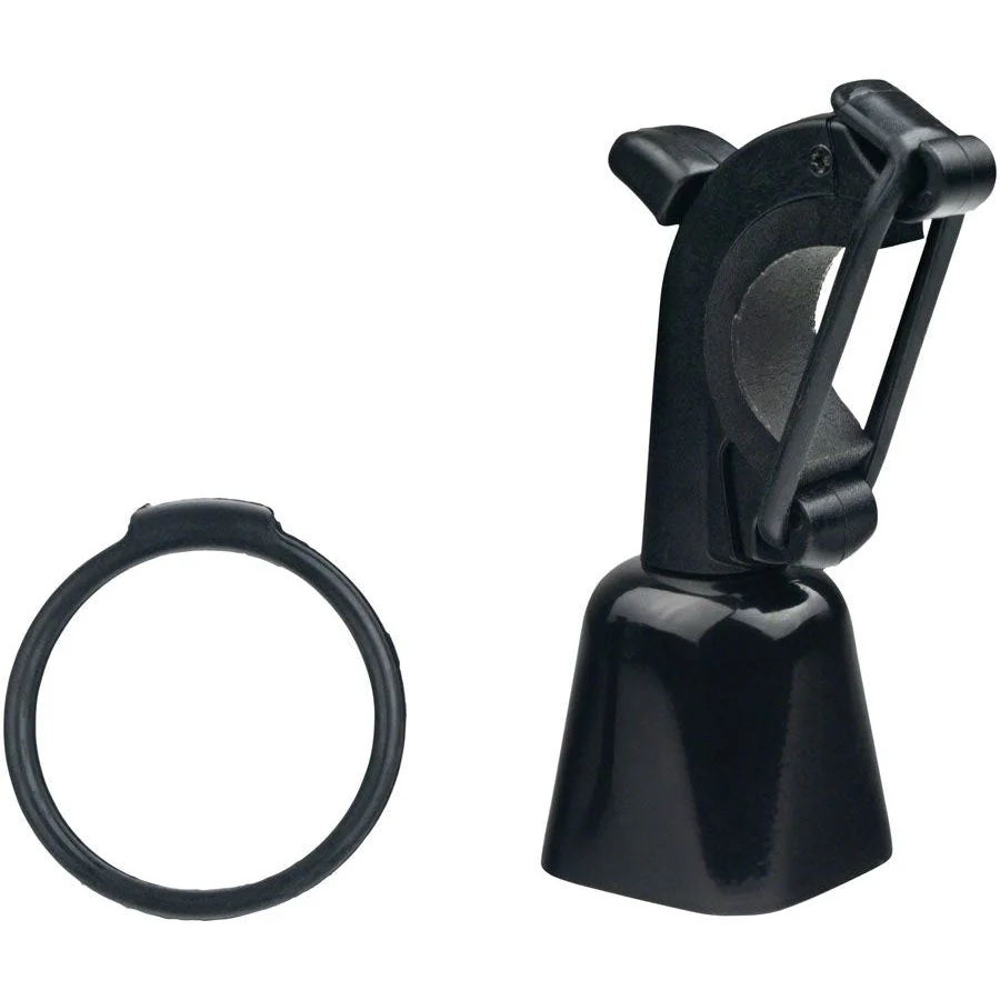 Timber MTB Bell: Black, Quick Release - Image 2