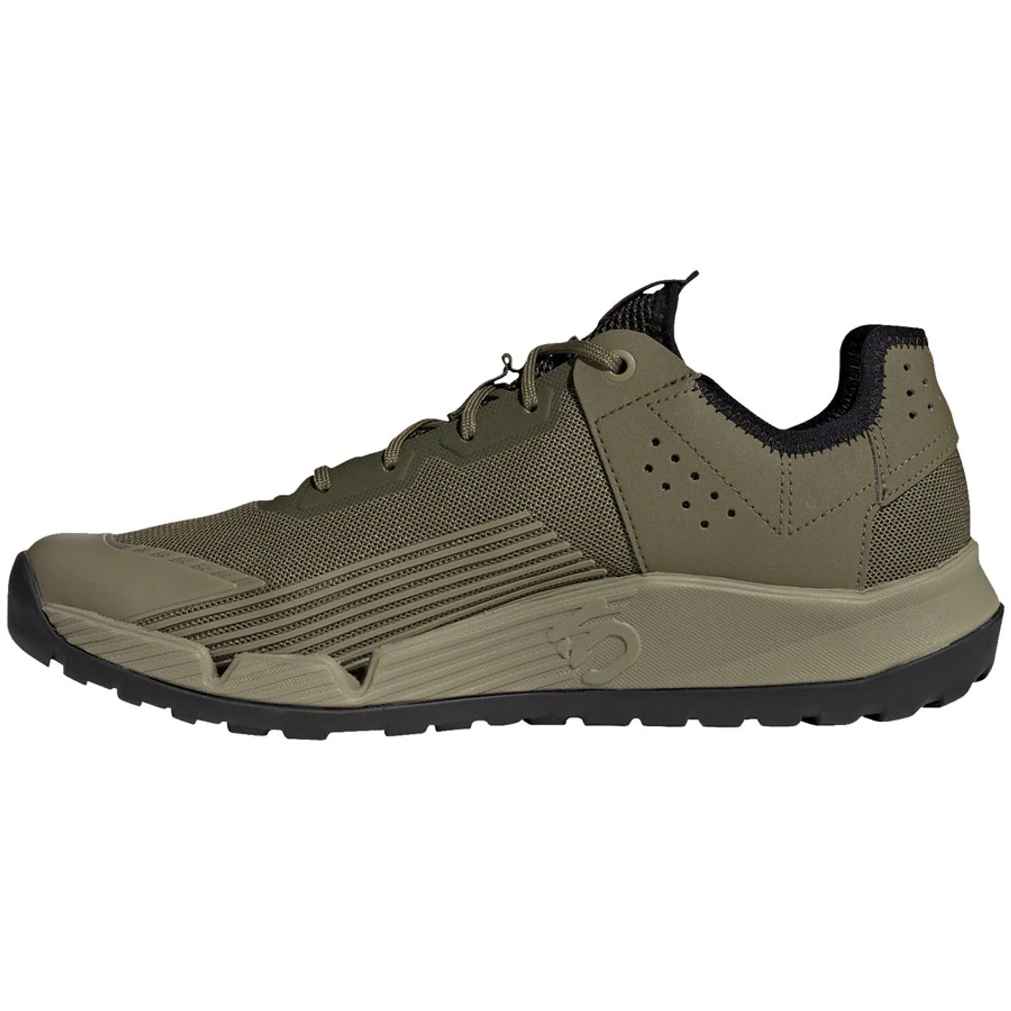Trailcross LT Flat Shoes - Men's, Focus Olive/Pulse Lime/Orbit Green - Image 2