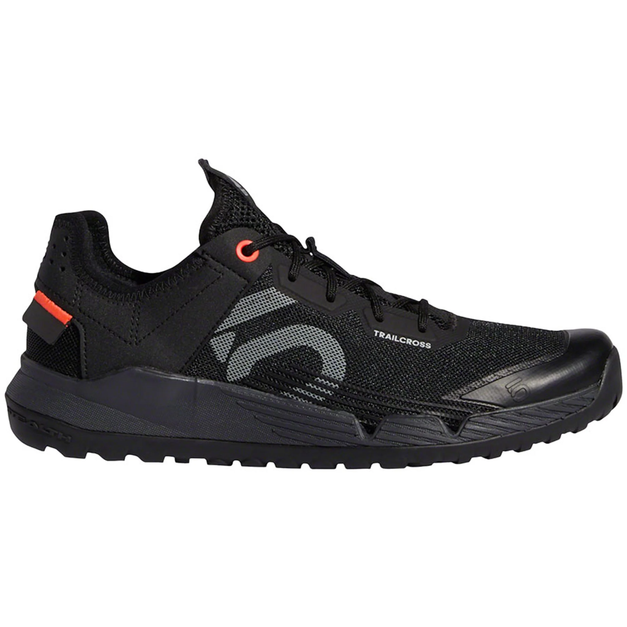 Trailcross LT Flat Shoes - Women's, Core Black / Gray Two / Solar Red - Image 2
