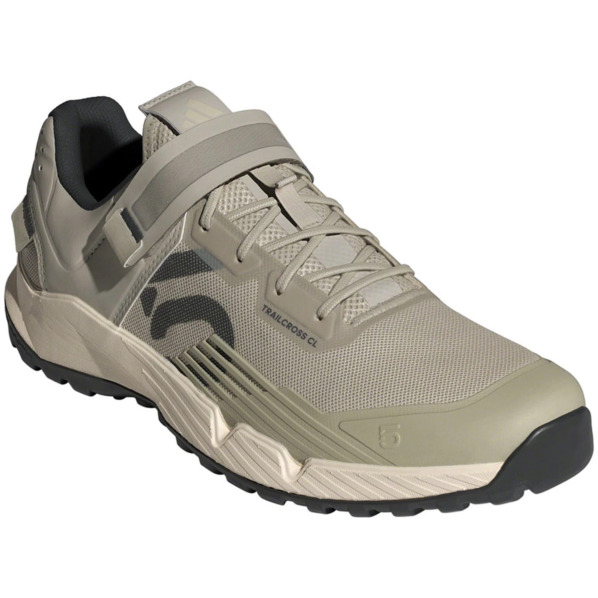 Trailcross Mountain Clipless Mountain Shoes - Men's, Putty Gray/Carbon/Wonder White