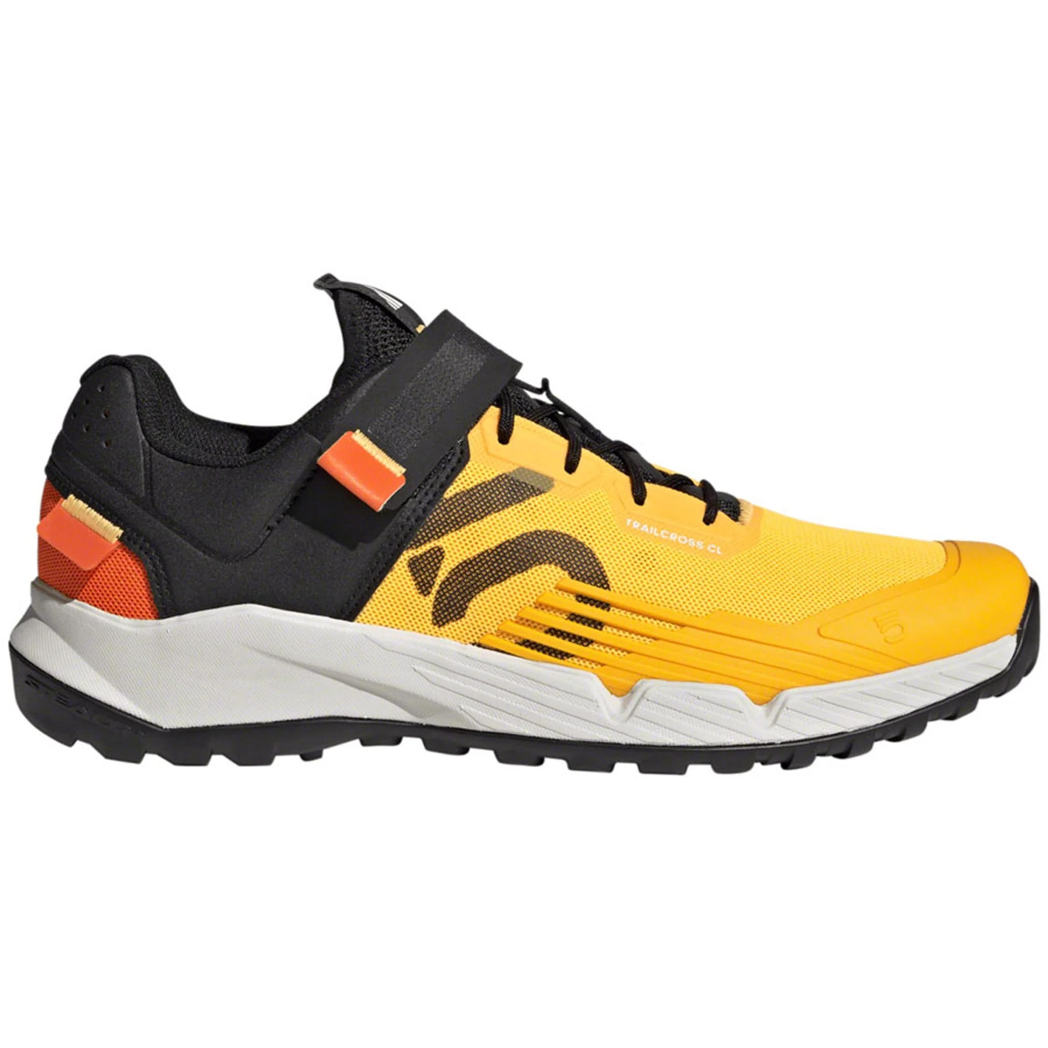 Trailcross Mountain Clipless Shoes - Men's, Solar Gold/Core Black/Impact Orange - Image 5