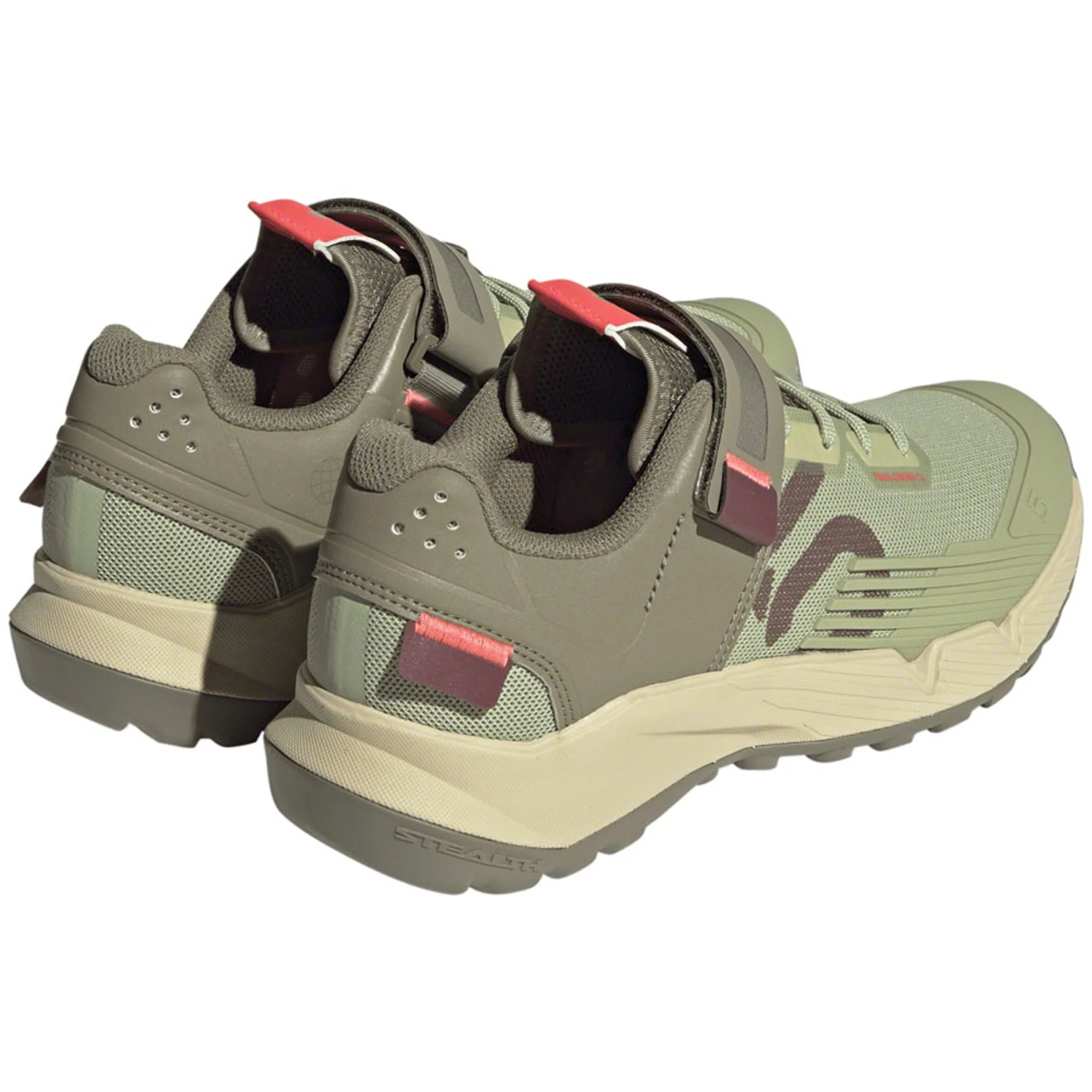 Trailcross Mountain Clipless Shoes - Women's, Magic Lime/Quiet Crimson/Orbit Green - Image 2