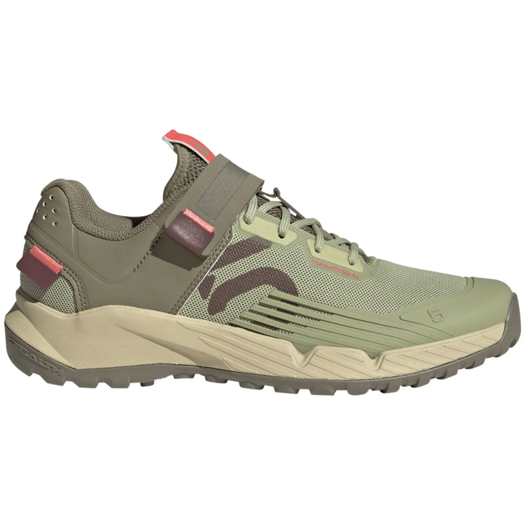 Trailcross Mountain Clipless Shoes - Women's, Magic Lime/Quiet Crimson/Orbit Green - Image 5