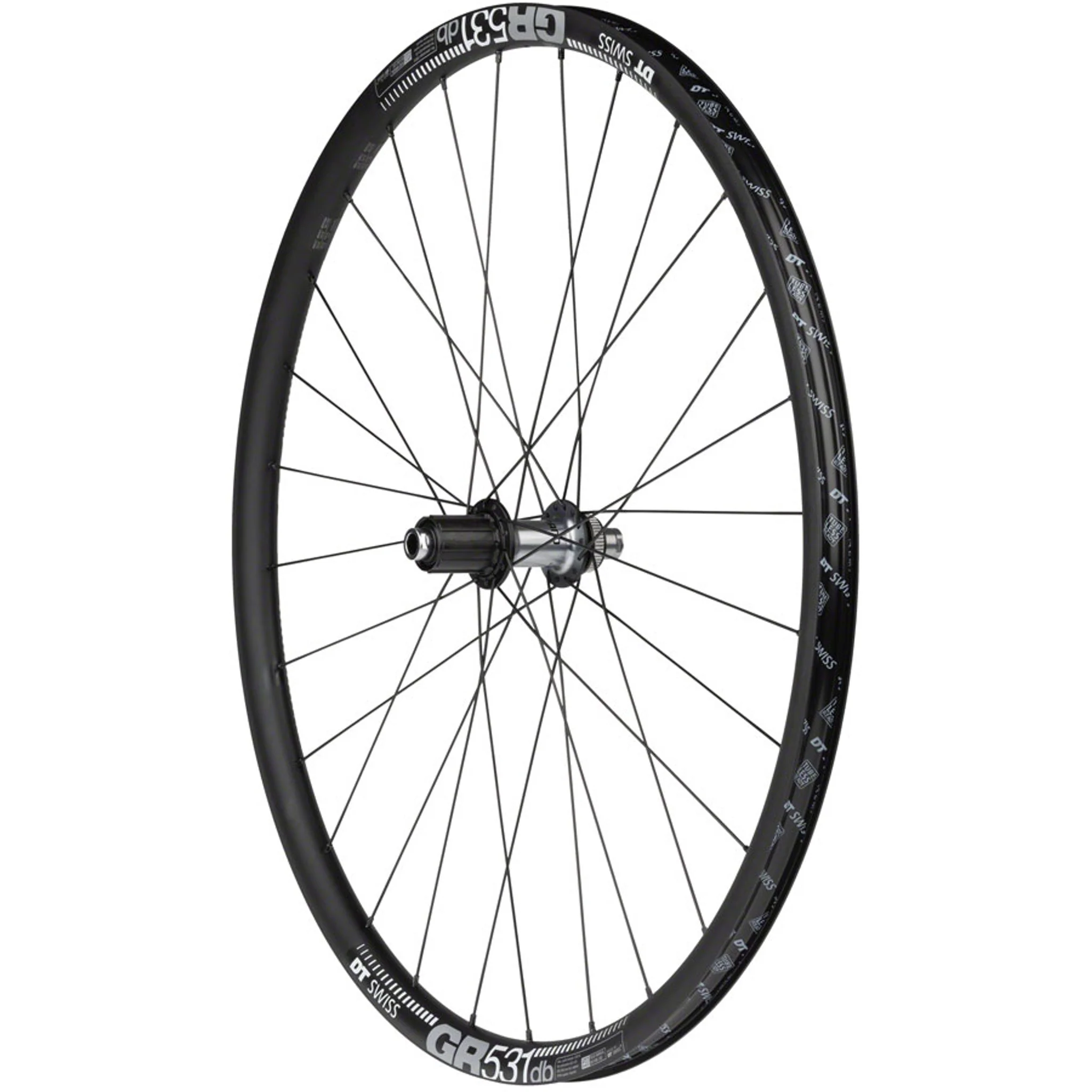 Ultegra/GR531 Rear Wheel - 700c, 12 x 142mm, Center-Lock, HG 11 MTN, Black