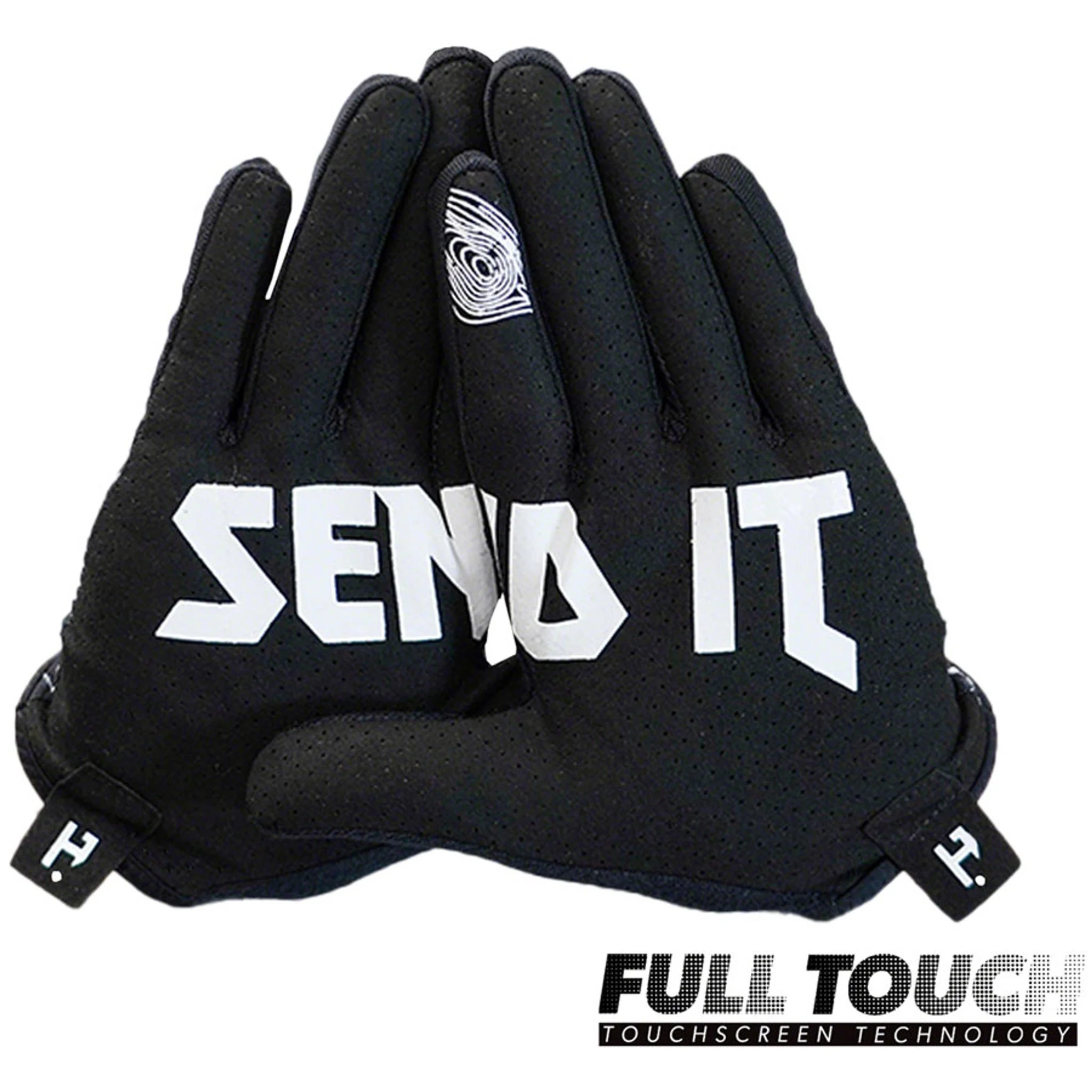 Vented Gloves - Topo Map Black - Image 3