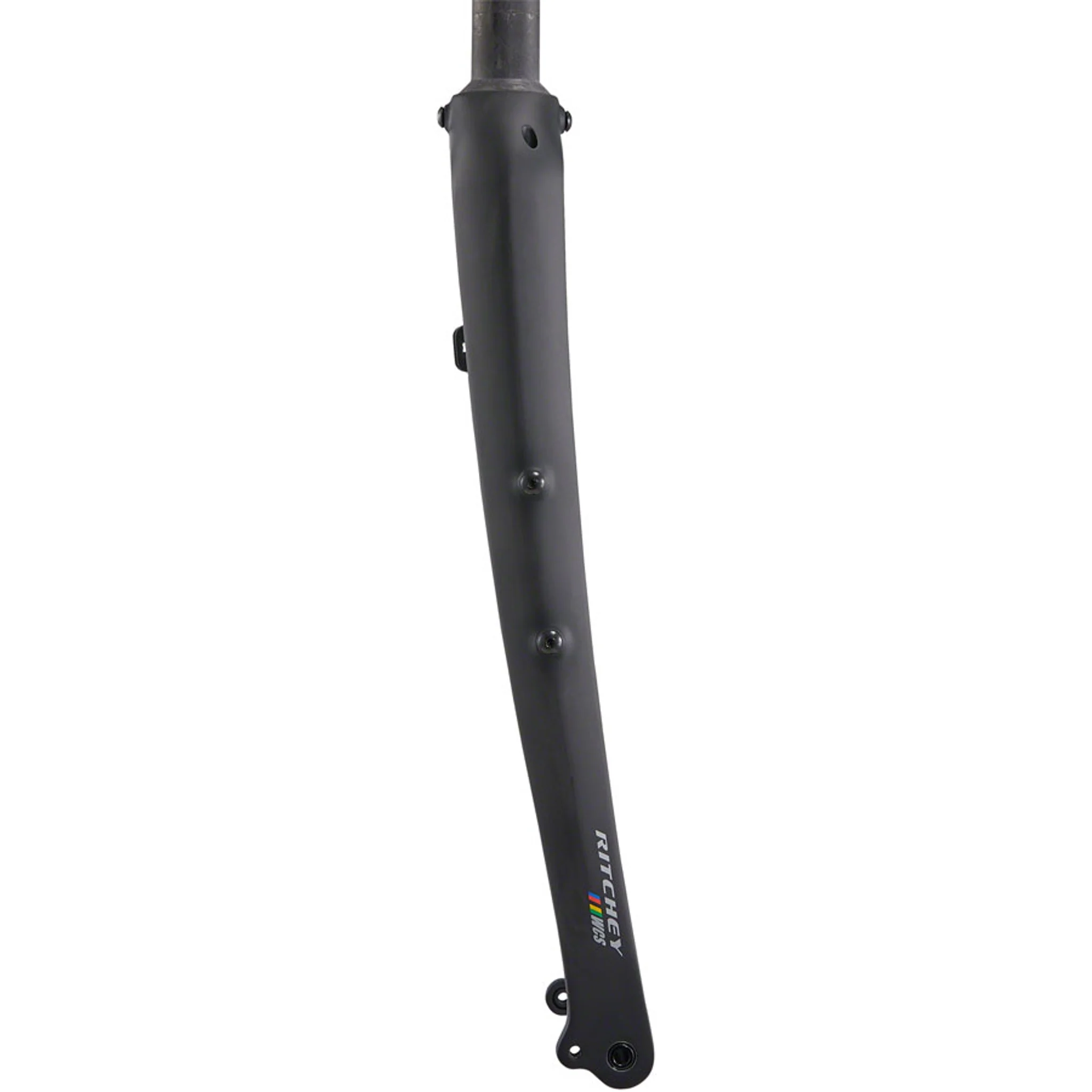 WCS Carbon Brevet Road Fork - 700, 12 x 100mm Thru-Axle, Straight Steerer, Flat Mount, Matte Carbon - Image 4