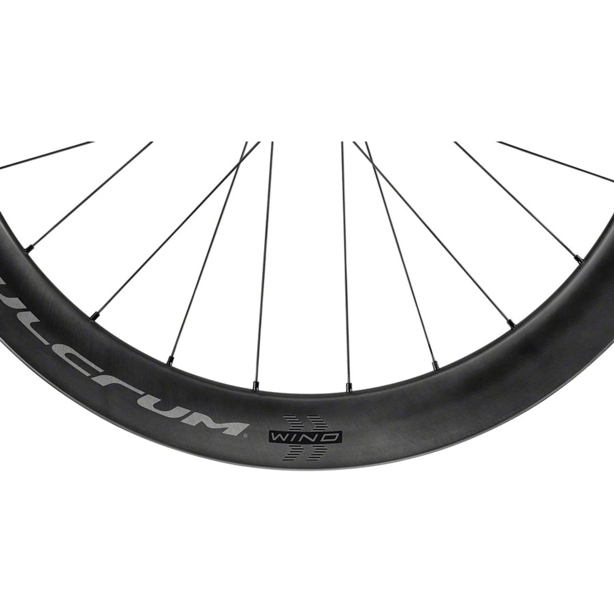 Fulcrum WIND 57 Front Wheel - 700, 12 x 100mm, Center-Lock, Black - Image 4