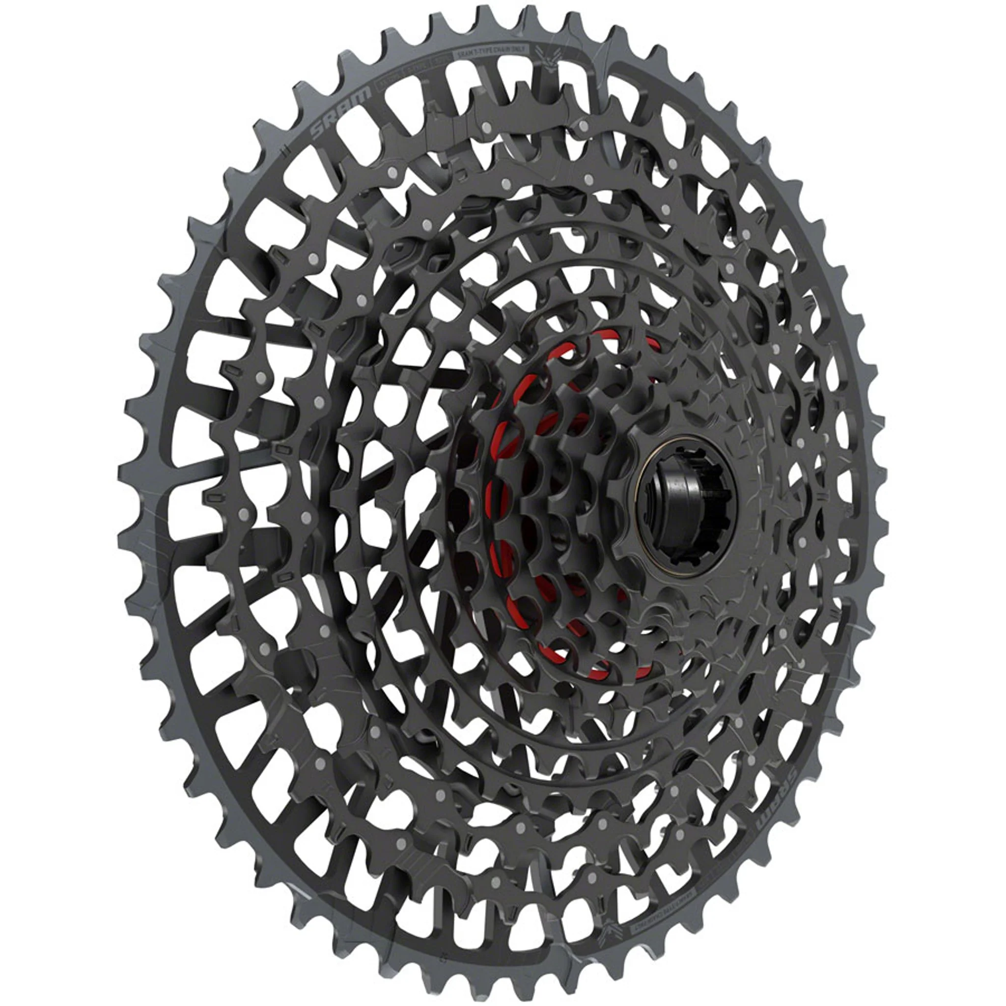 X0 Eagle T-Type Ebike AXS Groupset - 104BCD 34T, Derailleur, Shifter, 10-52t Cassette, Clip-On Guard, Arms not included - Image 3